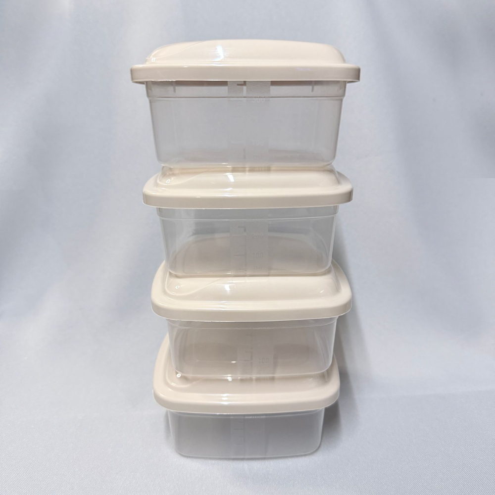 Kit 10 Potes Rectangulares Pop - 250ml a 3.6L - Imagen 6