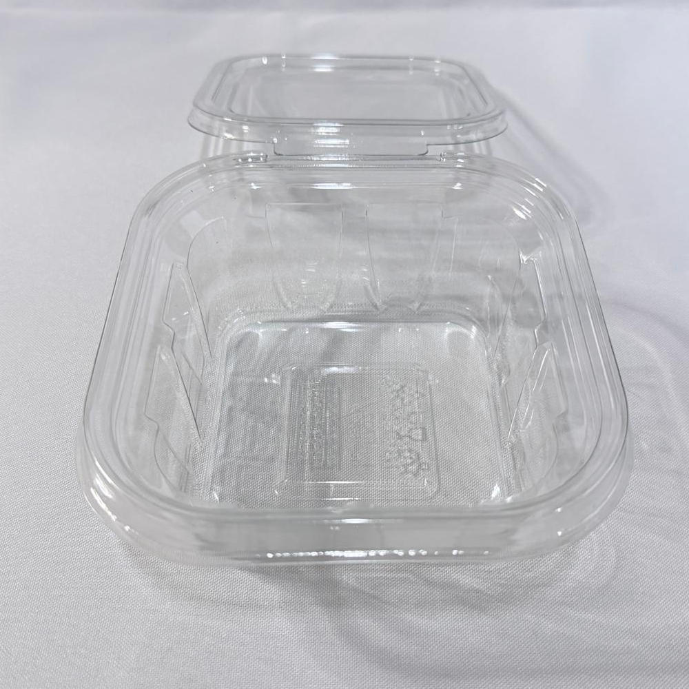 Pote Cuadrado PET con Tapa Lacre 500 ml (Caja x 100 un) - Imagen 2