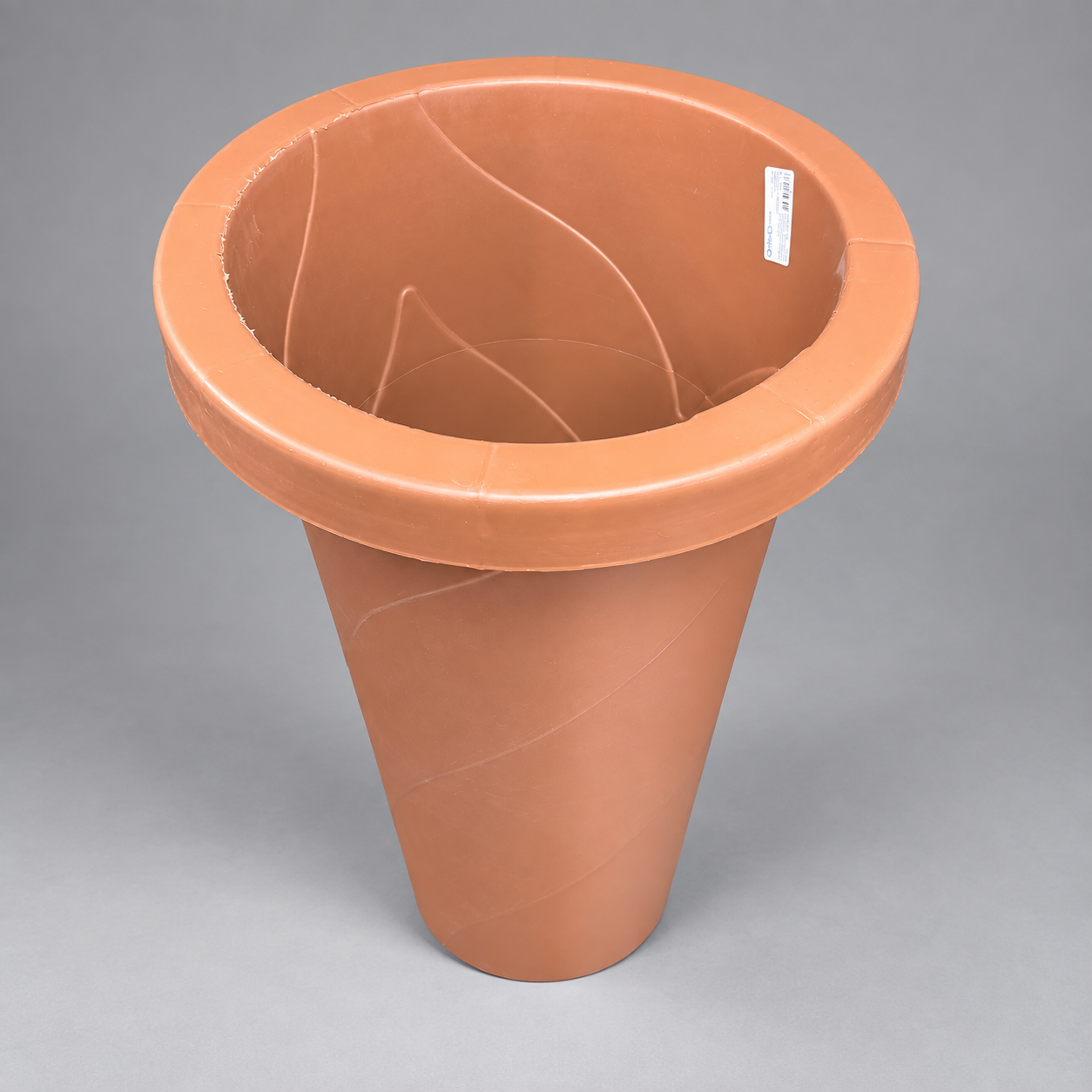 Maceta Roma Redonda Plástica Color Terracota (21 Litros) - Bulto x 12 Unidades - Imagen 2